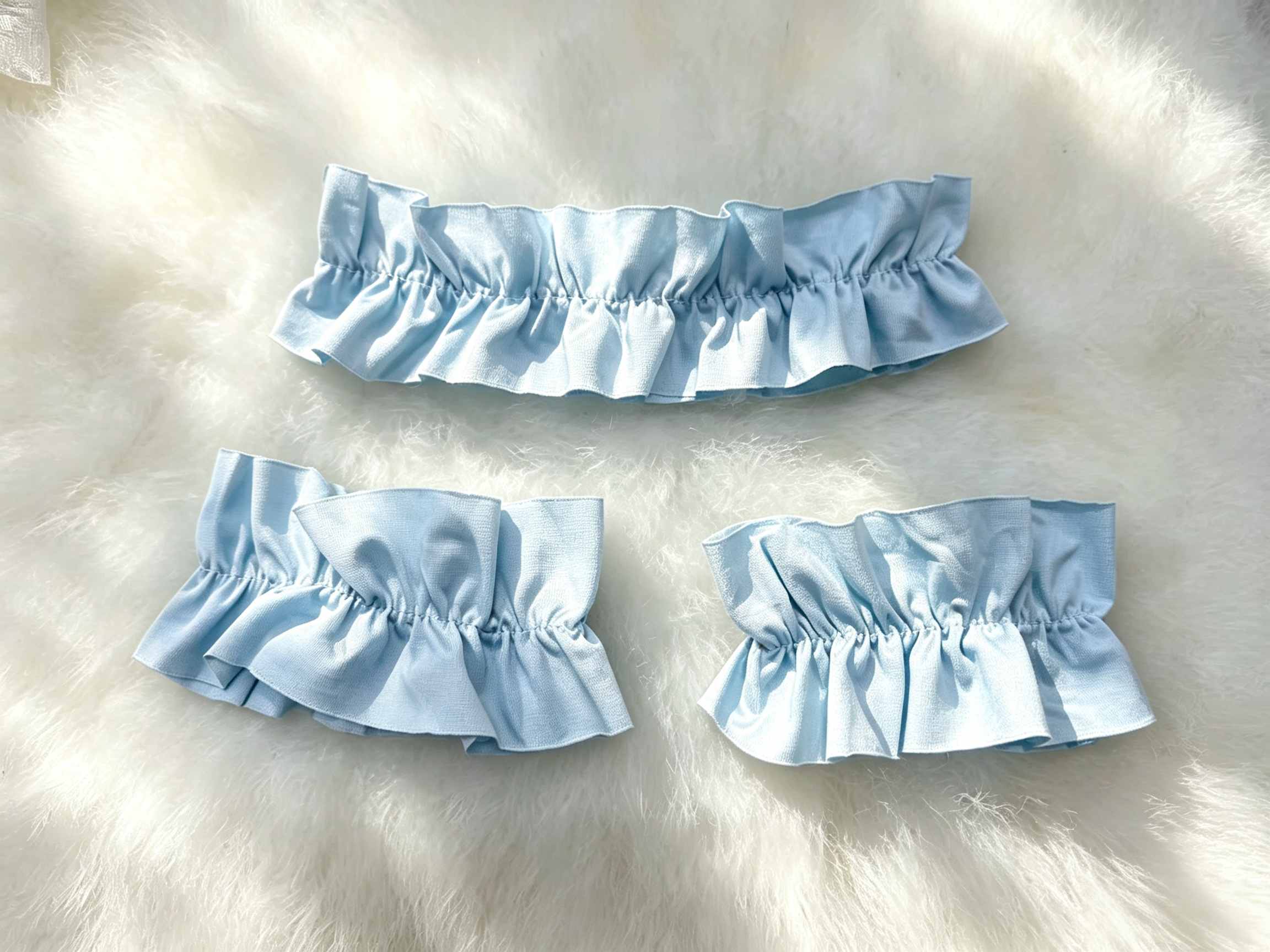 Women's Blue and White Maid Co - Headband Summer Knit review and price
